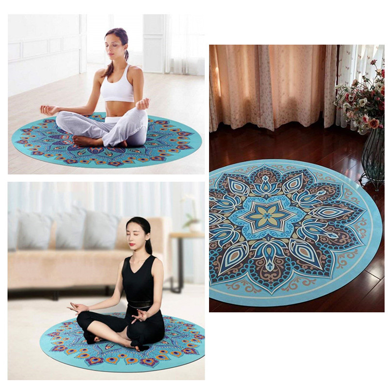 suede yoga mat