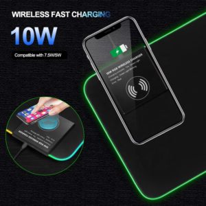 wireless charging mouse pad