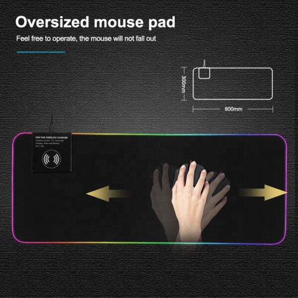 wireless charging mouse pad