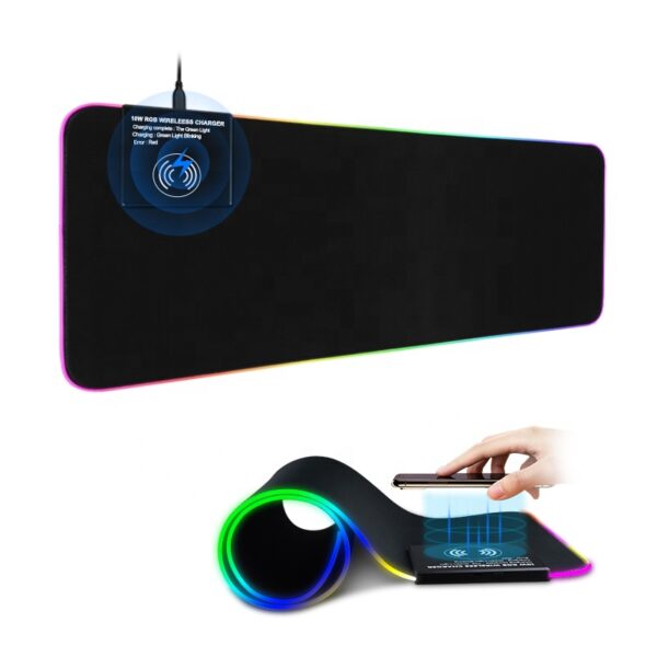 wireless charging mouse pad