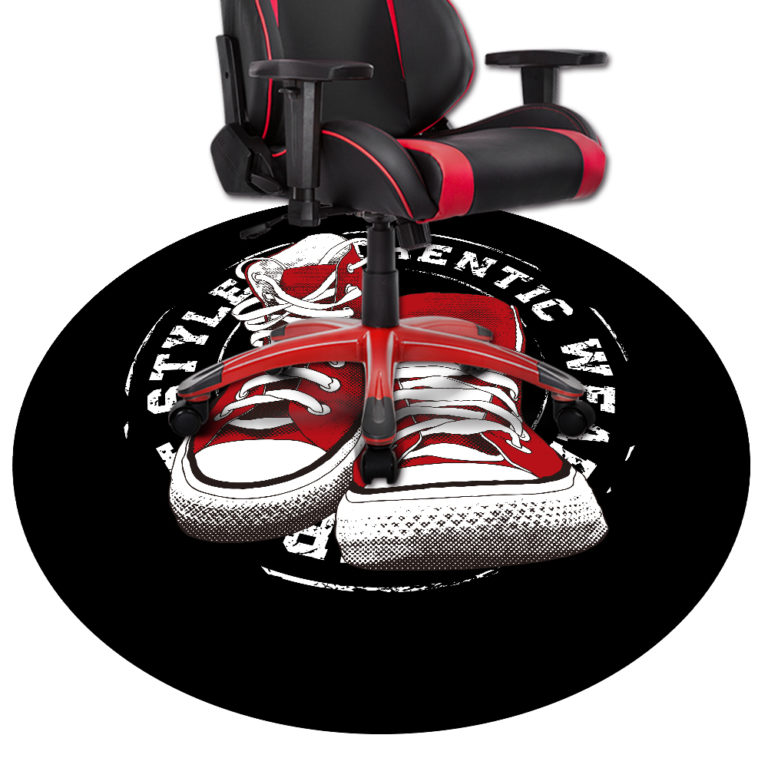 Custom Antislip Office gaming Chair Mat For Hard Floor FDT Rubber