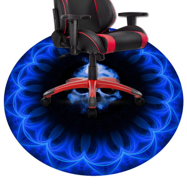 Custom Round Gaming Chair Mat FDT Rubber