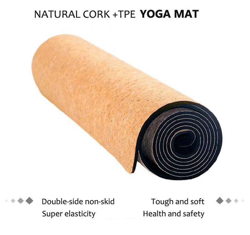 7 Chakra Premium Cork Yoga Mat – EcoCornerIndia