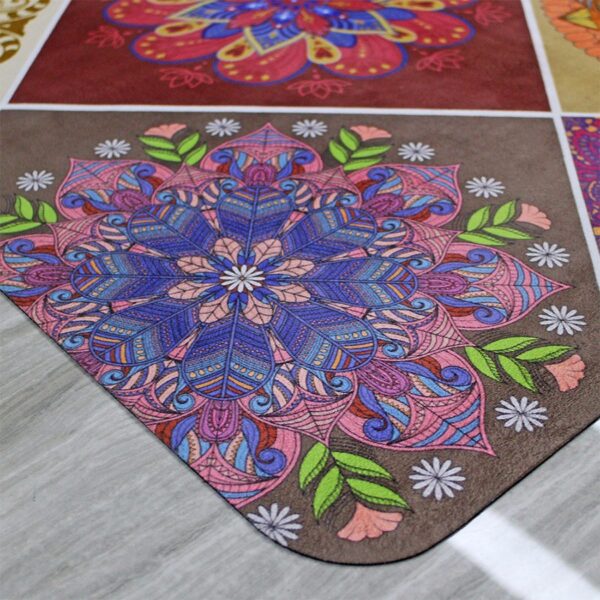 suede yoga mat