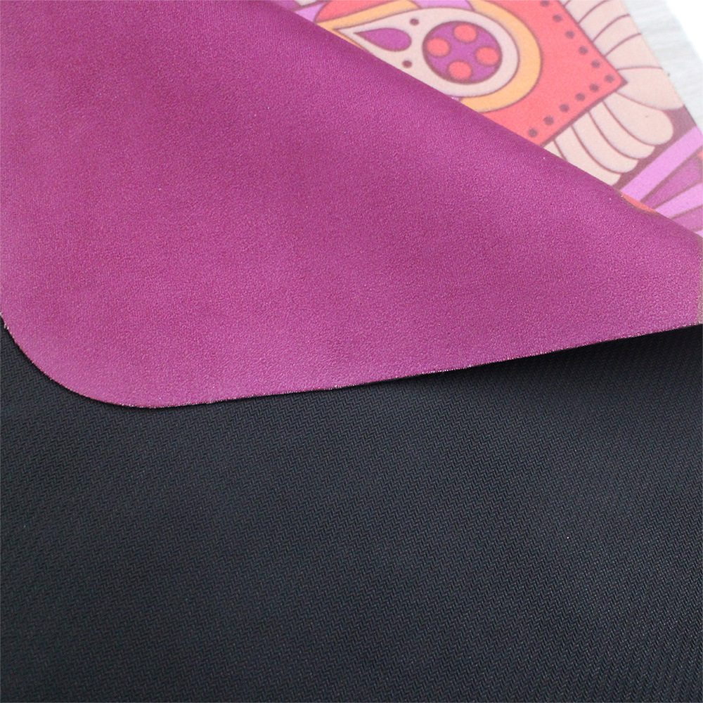 suede yoga mat