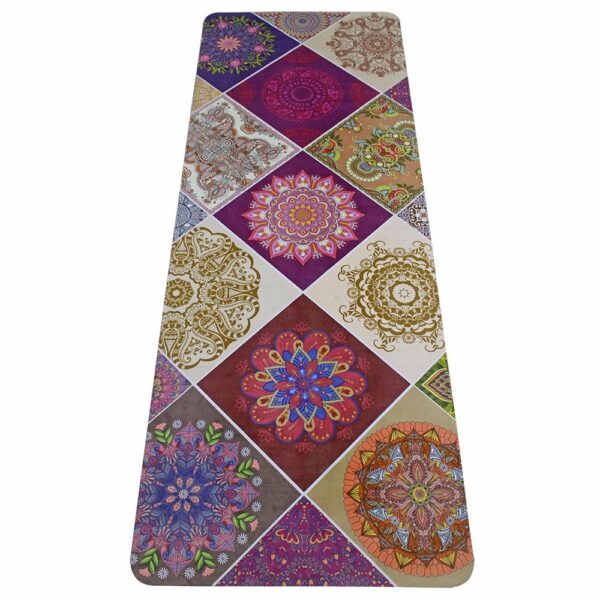suede yoga mat