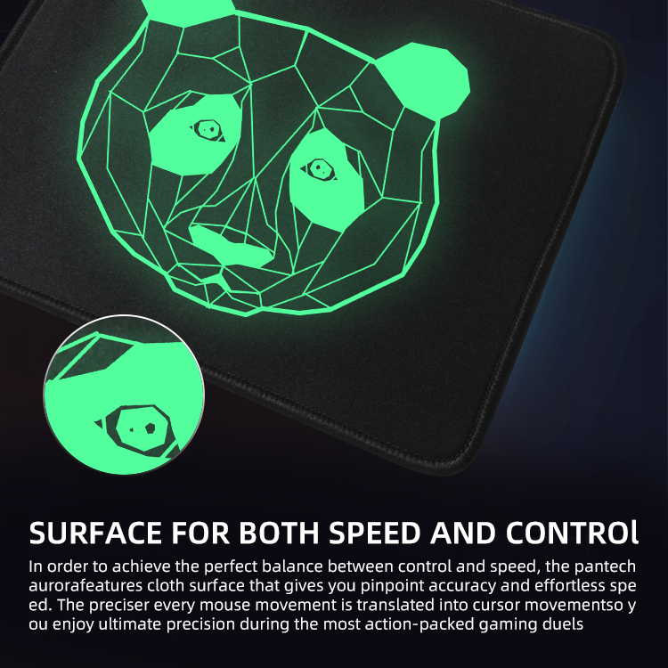 glowing mouse pad