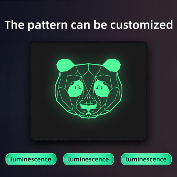 glowing mouse pad