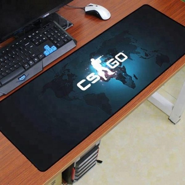 Custom Factory Locking Edge CS GO Oversized Rubber Gaming Mouse Pad