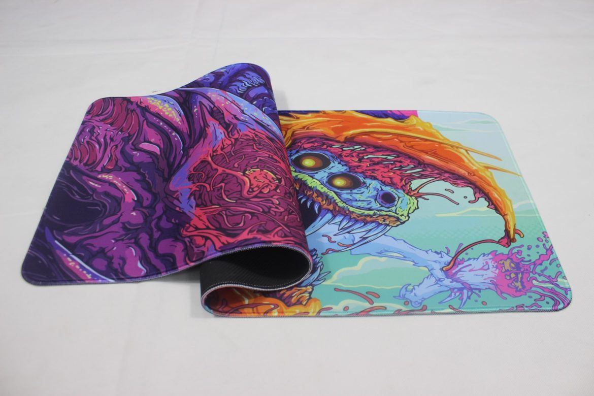 Custom CS GO Large RGB LED Gaming Mouse Pad MousePad RGB FDT Rubber