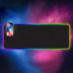 rgb wireless charging mouse pad