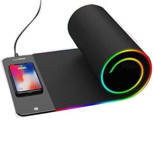 rgb wireless charging mouse pad