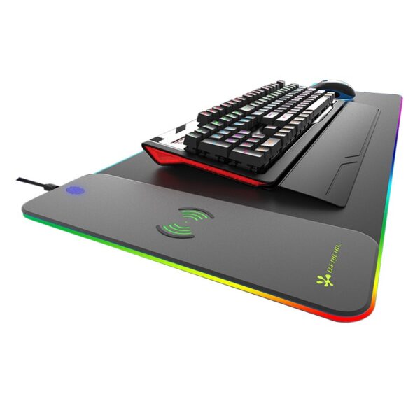 rgb wireless charging mouse pad