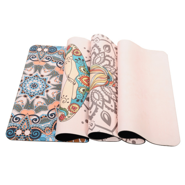 suede yoga mat