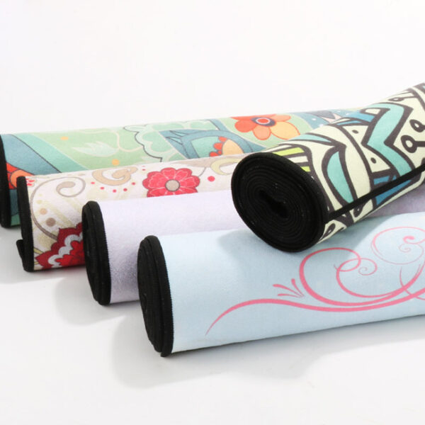 suede yoga mat
