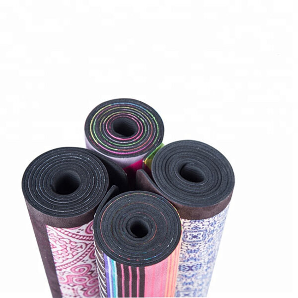 suede yoga mat
