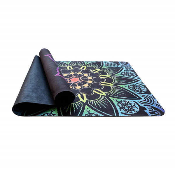 suede yoga mat