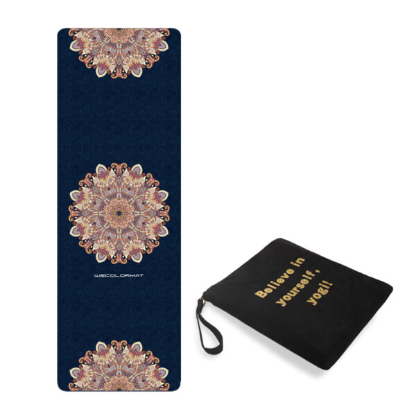 suede yoga mat