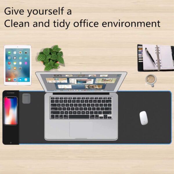 rgb wireless charging mouse pad