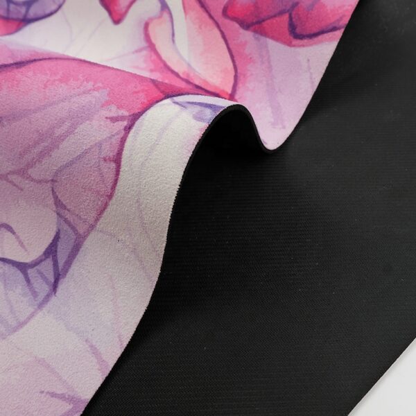 suede yoga mat