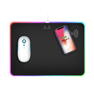 rgb wireless charging mouse pad