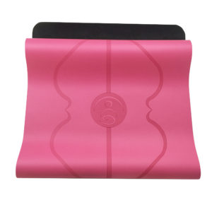 pink yoga mat