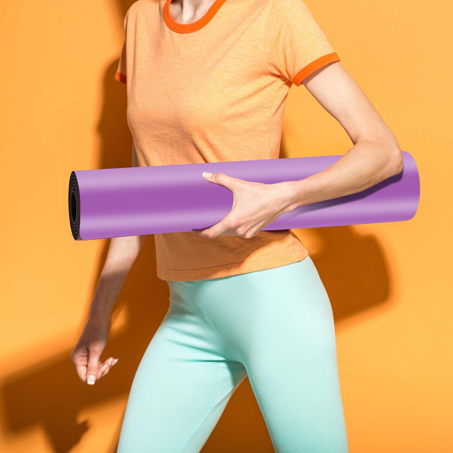 PURPLE YOGA MAT