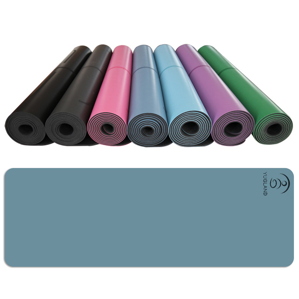 GREEN/GREY YOGA MAT