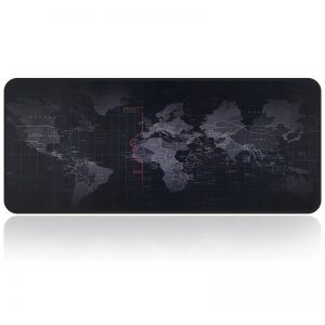 world map mouse pad