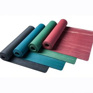 rubber yoga mat