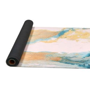 suede yoga mat