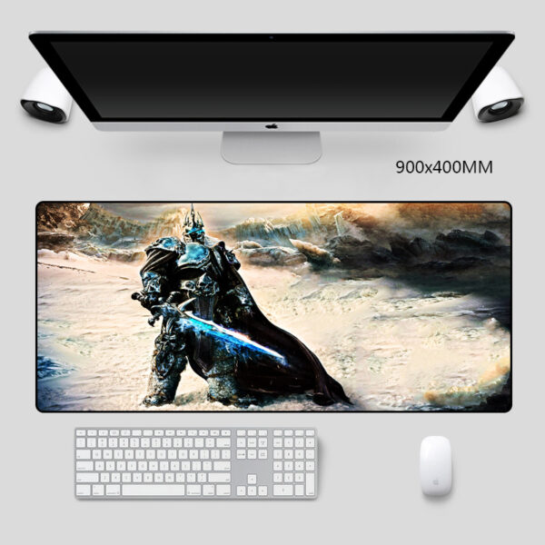 Fashion WOW Gamer XL XXL Computer Gaming Durable Mouse pad 900x400mm