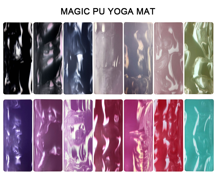 pu yoga mat designs