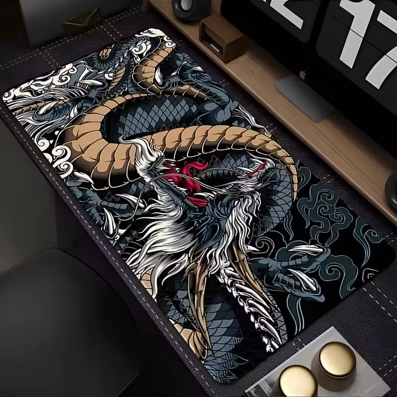 Dragon XXL Desk Mat Anime Gaming Mouse pad - 图片 2